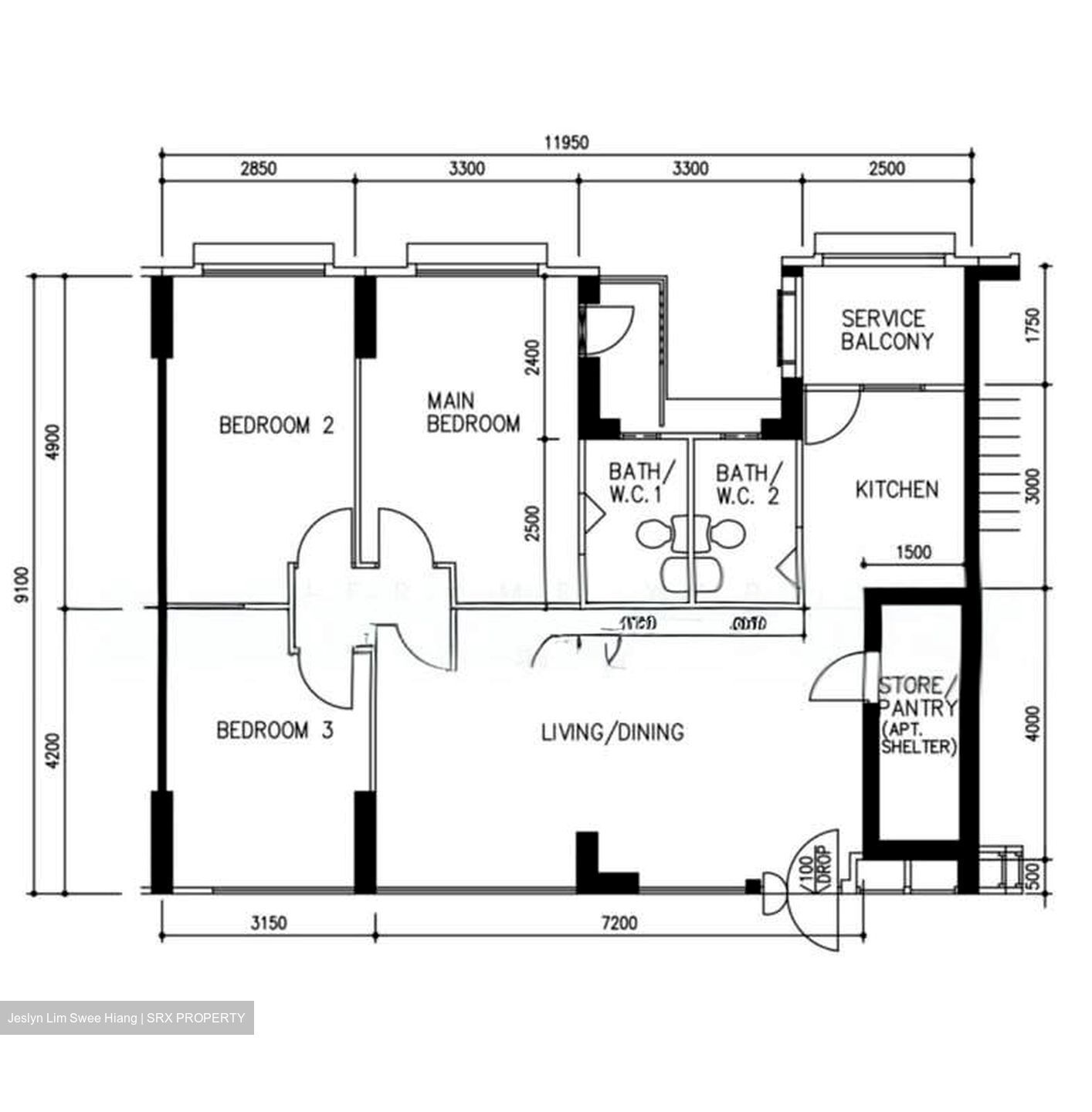 Blk 317 Sembawang Vista (Sembawang), HDB 4 Rooms #606590401